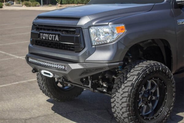 Addictive Desert Designs 2014+ Toyota Tundra Stealth Fighter Front Bumper w/Winch Mount & Sensors - F741422860103 - Image 7