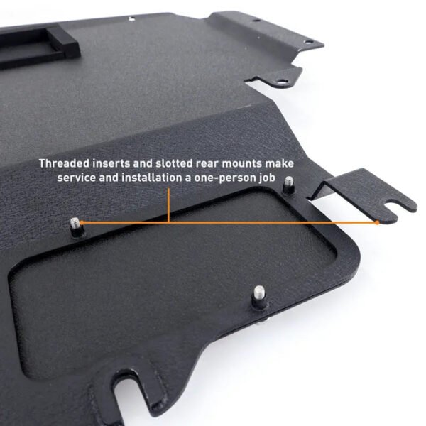 Mishimoto 2023+ Nissan Z Skid Plate Engine - Wrinkle Black - Image 5