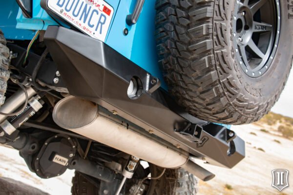 ICON 07-18 Jeep Wrangler JK Pro Series 2 Rear Bumper w/Hitch/Tabs - 25218 - Image 6