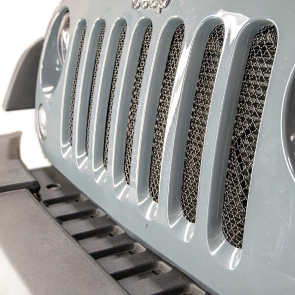 DV8 Offroad 2007-2018 Jeep JK Black Mesh Grille - Image 7