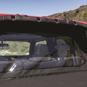 Rampage 2018-2019 Jeep Wrangler(JL) Sport 2-Door Wind Breaker - Black