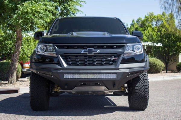 Addictive Desert Designs 17-18 Chevy Colorado Stealth Fighter Front Bumper - Image 3