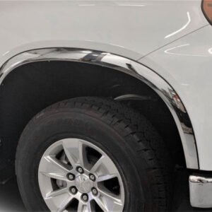 Putco 19-20 GMC Sierra 1500 w/ Factory Fender Flares Stainless Steel Fender Trim - 97126