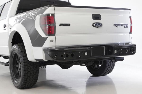 Addictive Desert Designs 10-14 Ford F-150 Raptor Venom Rear Bumper w/ Backup Sensor Cutouts - Image 2