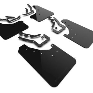 Rally Armor 2024 Toyota Tacoma Gen 4 Black UR Mud Flap w/Metallic Black Logo