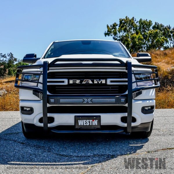Westin 19-21 Ram 1500 Sportsman X Grille Guard - Textured Black (Excluding Classic & Rebel) - Image 8