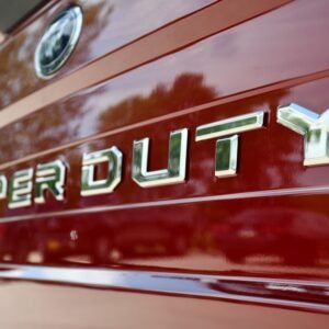 Putco 20-23 Ford SuperDuty Stainless Steel Tailgate Lettering Kit - 55557FD
