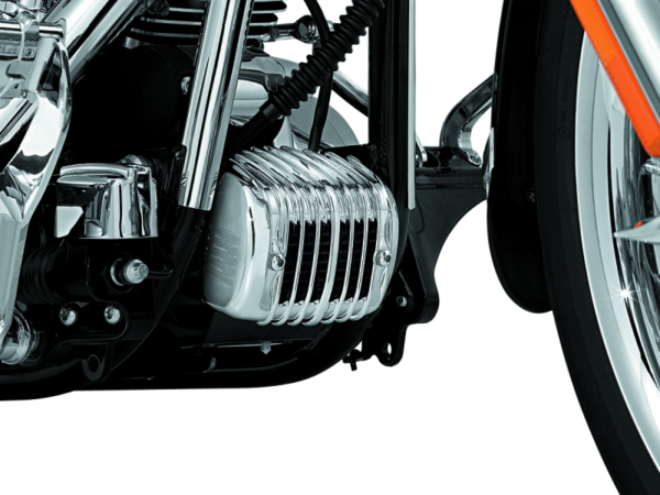 Kuryakyn Regulator Cover  01-17 Softail Chrome - Image 2