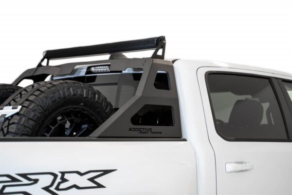 Addictive Desert Designs 2021 Dodge Ram 1500 TRX Stealth Fighter Chase Rack - Hammer Black - C6215521101NA - Image 2