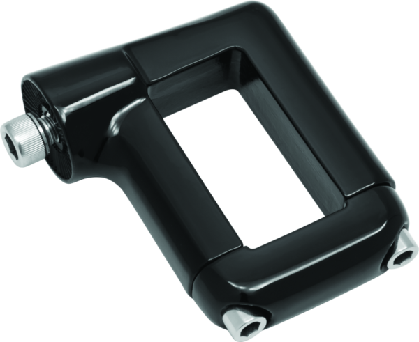 Kuryakyn Side Mount License Plate Clamp Black