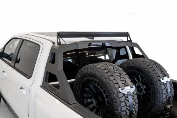 Addictive Desert Designs 2021 Dodge Ram 1500 TRX Stealth Fighter Chase Rack - Hammer Black - C6215521101NA - Image 6