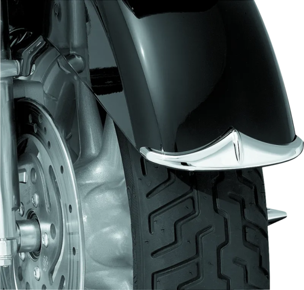 Kuryakyn Front Fender Accent Leading Edge Chrome - Image 2