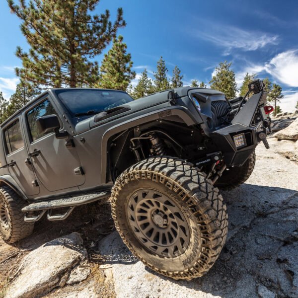 Go Rhino 07-20 Jeep Wrangler JL/JLU/JK/JKU/Gladiator JT Trailline Front Stubby Bumper - Image 5