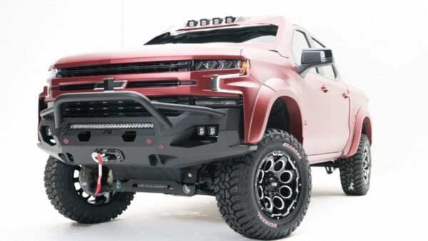 CS19-X4052-1 Fab Fours 2019 Chevy 1500 Matrix Front W/ Pre - Image 3