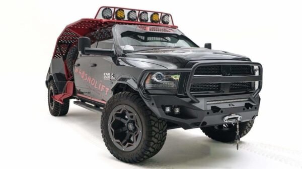 DR19-X4450-1 Fab Fours 2019 Dodge Hd Matrix Full Guard - Image 3
