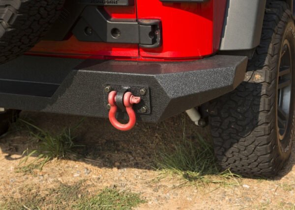 Rugged Ridge Spartan Rear Bumper Full Width 07-18 Jeep Wrangler JK - Image 8