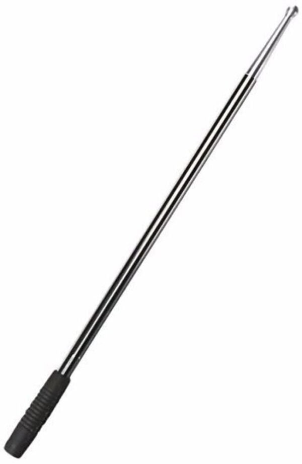 Kuryakyn Billet Antenna Round/Grooved Black & Raw - 862 - Image 2