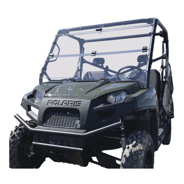 QuadBoss 2013 Polaris Ranger Crew 800 Windbreak Folding Windshield - 375785 - Image 2