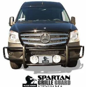 17D501MA Black Horse 2007-2018 Dodge Sprinter Grille Gua